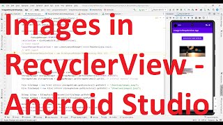 How to show images in Recycler View in your Android App?