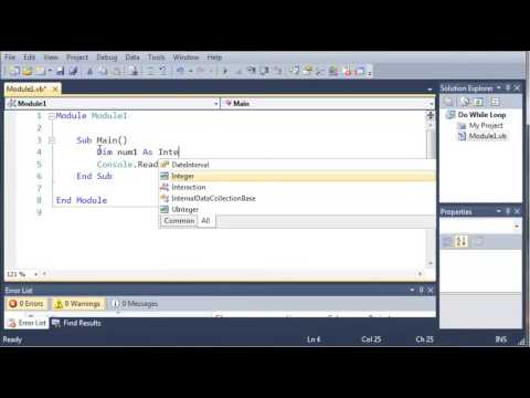 Visual Basic Tutorial   31   Do While Loop   YouTube
