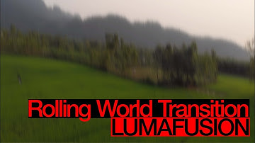 Epic ROLLWORLD Transition - Lumafusion How to Tutorial