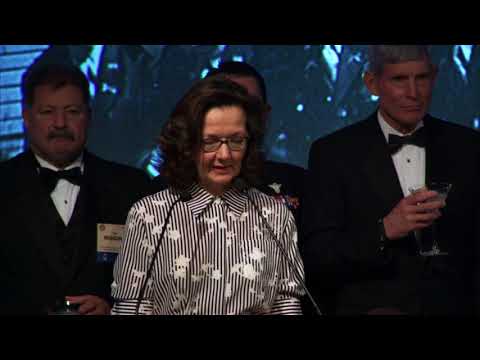 Toast to Amb. Hugh Montgomery by DDCIA Gina Haspel at the 2017 William J. Donovan Award® Dinner