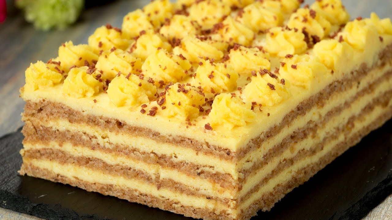 ¡La mejor receta de pastel de nueces! − ¡Es tan sabroso que todos querrán probarlo! | Gustoso. TV