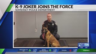 K-9 Joker joins Somerset PD