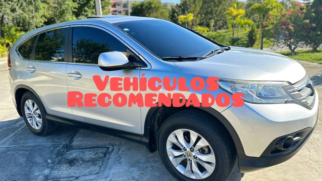 VEHÍCULOS RECOMENDADOS