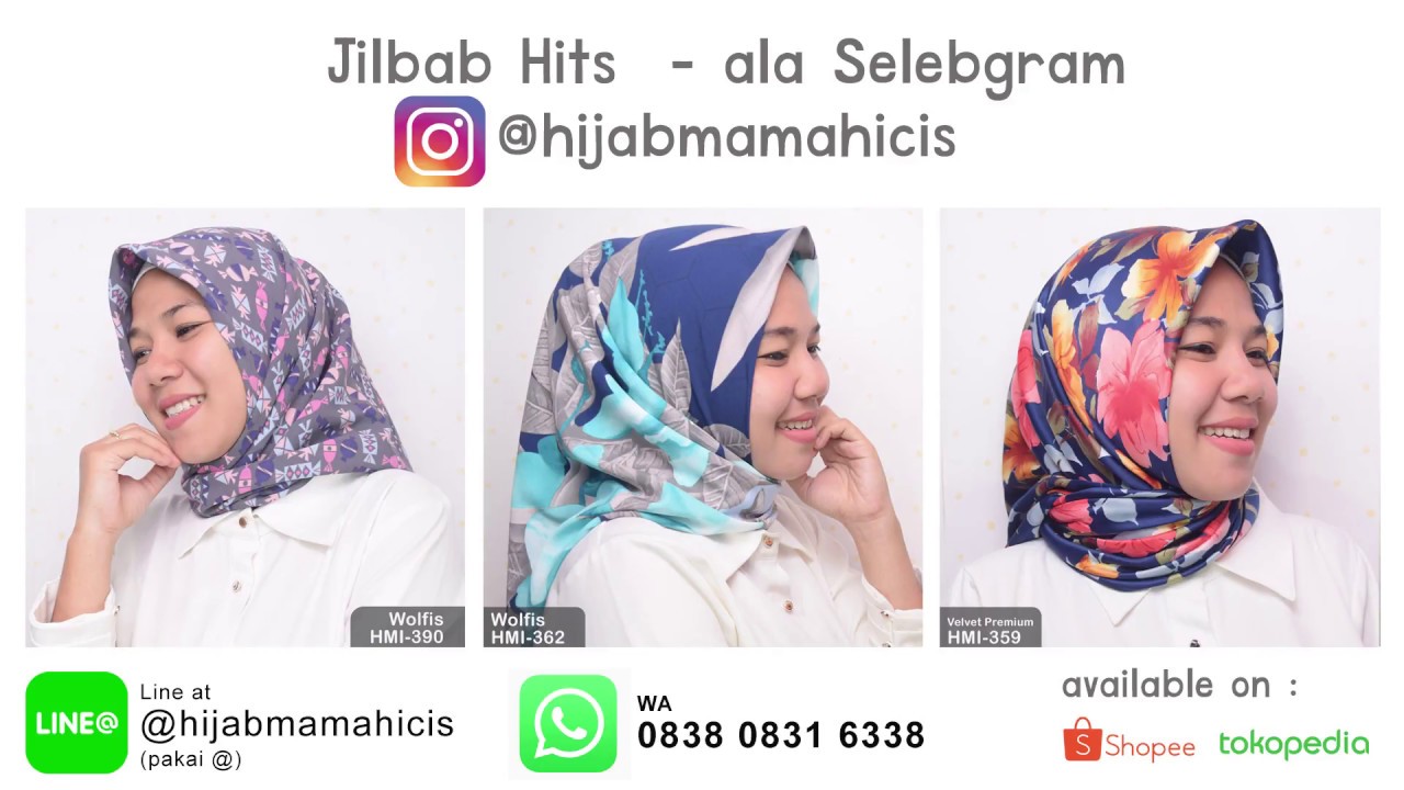 Jilbab Segi 4 Ala Selebgram Dari Hijab Mamah Icis YouTube