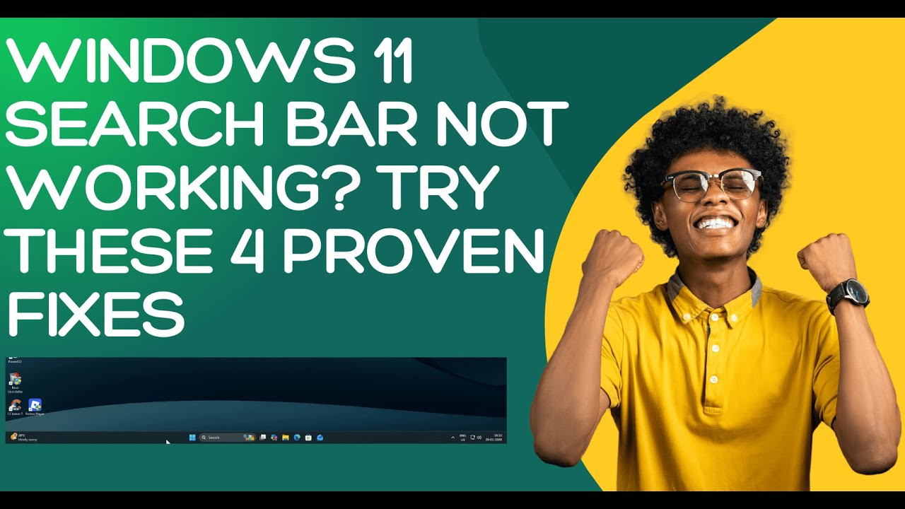 Windows 11 Search Bar Not Working? Try These 4 Proven Fixes