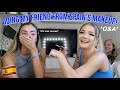 Doing my Friend from Spain&#39;s Makeup! + Q&amp;A *meet Claudia*