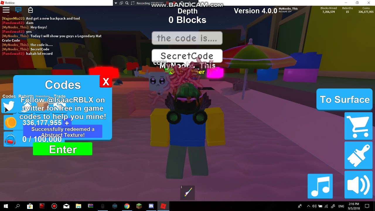 Code Free Legendary Hat Crate In Mining Simulator Roblox - roblox codes legendary hat crates codes