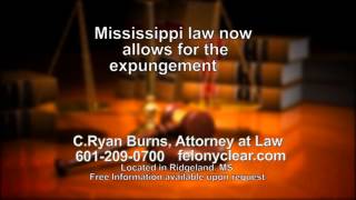 Clearing your criminal record in Mississippi