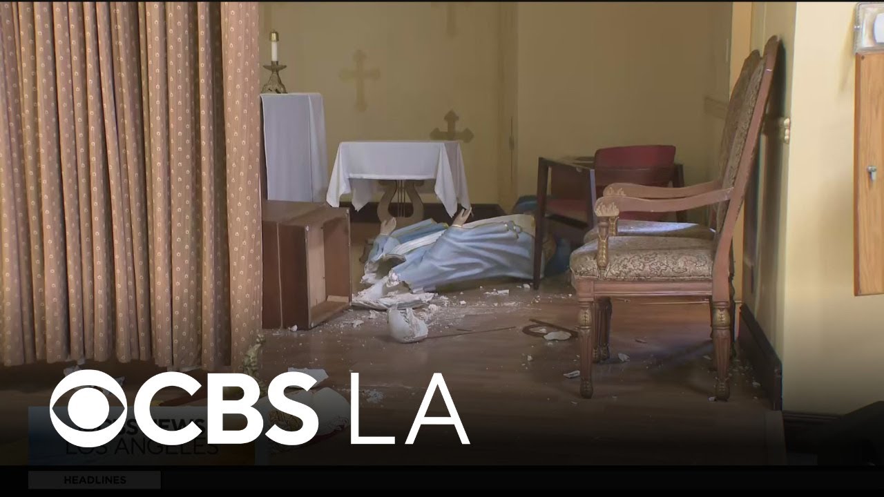 Holy Innocents Catholic School in Long Beach hit by burglars, leaving significant damage behind