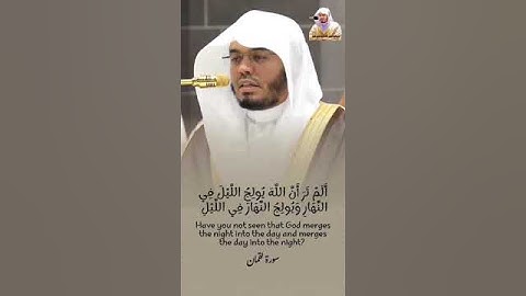 تلاوة خاشعة|فضيلة الشيخ أ. د. ياسر الدوسري -سورة لقمان