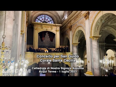 Acqui Terme - Concerto per San Guido, Corale Santa Cecilia