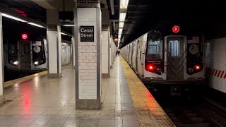 BMT Nassau Street Line: (J) (M) (Z) Trains @ Canal Street (R160A-1, R179) by Lance Wright 2,297 views 1 month ago 20 minutes