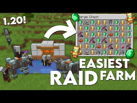 Minecraft EASIEST Raid