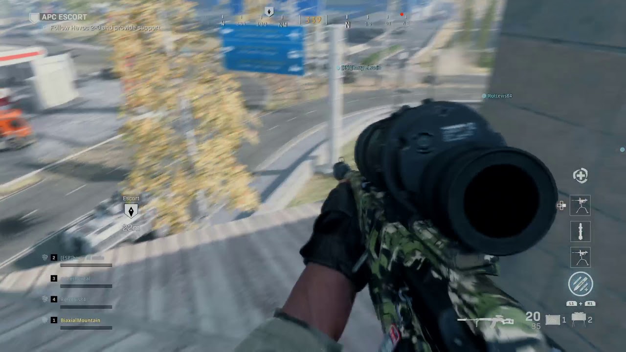 Call of Duty Modern Warfare operations paladin walkthrough