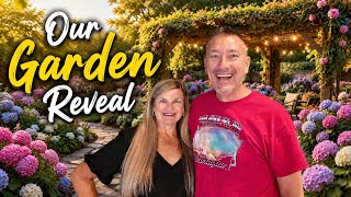 Our Garden Reveal and Remodeling at our Abandoned Cabin | Ep 179