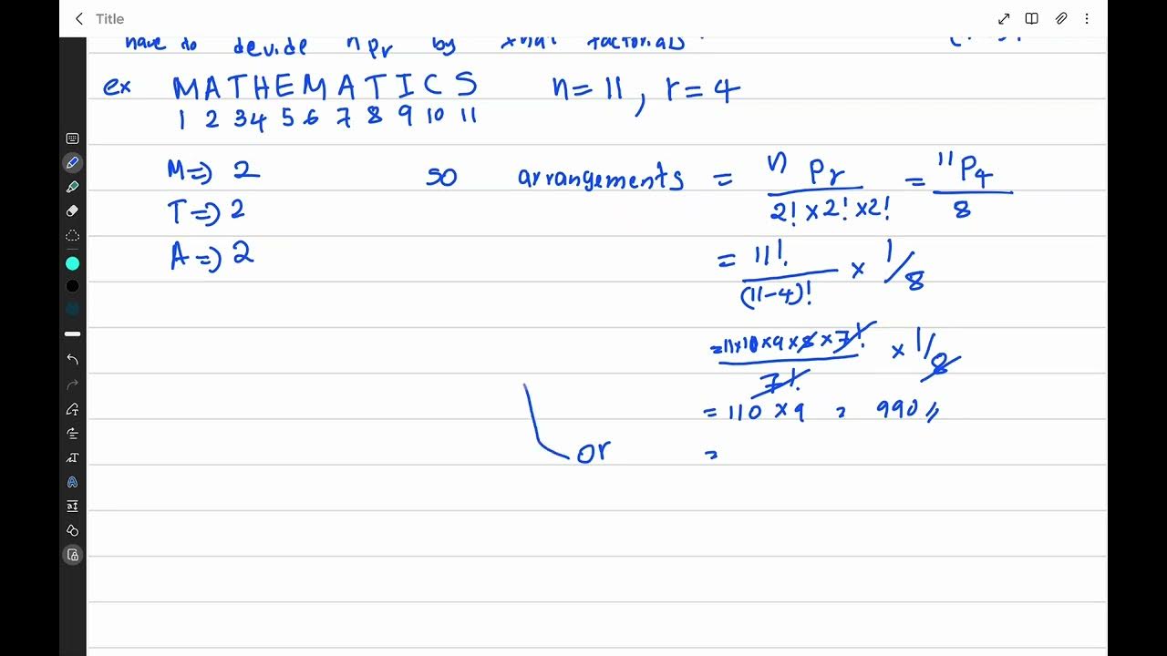 BIT-2023 Maths Permutation - YouTube