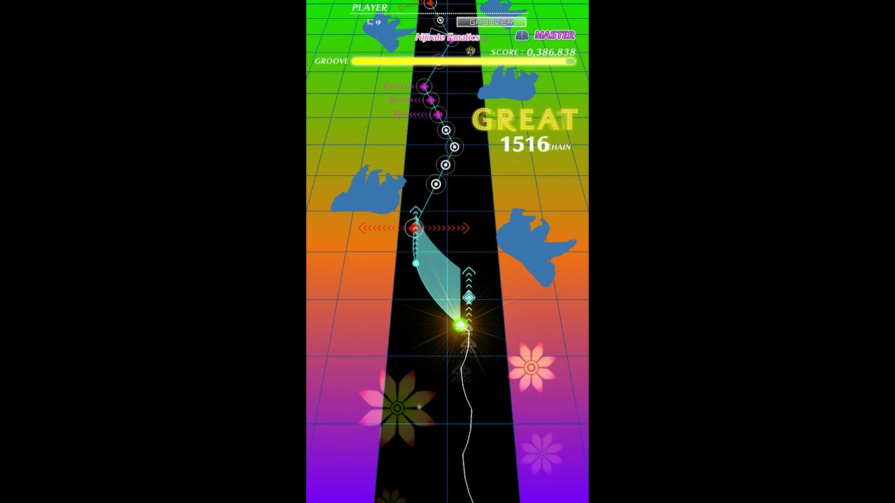 Nijirate Fanatics [MASTER] FULL CHAIN 【GROOVE COASTER WAI WAI