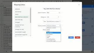 Gmail Mail Merge - Mapping Editor Walkthrough