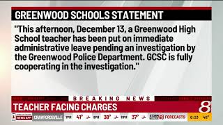 Greenwood High School teacher arrested for child seduction