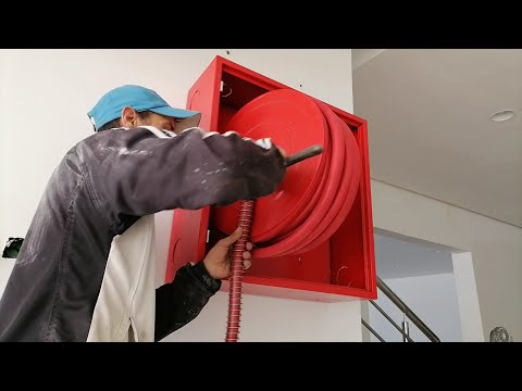 طفاية الحريق مع مضخة الماء