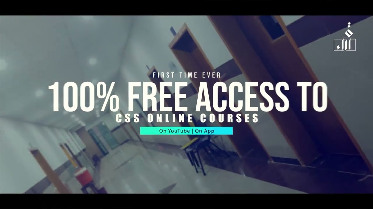 FREE ACCESS TO ALL LECTURES | Pakistan Affairs & Current Affairs for CSS-PMS 2024