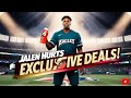 JALEN HURTS DEALS 2025! Nike, Gatorade & Eagles MERCH REVEAL – How Fans Can Invest & Collect