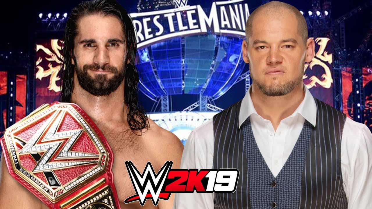 WWE 2K19 | SETH ROLLINS vs BARON CORBIN
