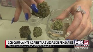 CCB files complaints against two Nevada dispensaries