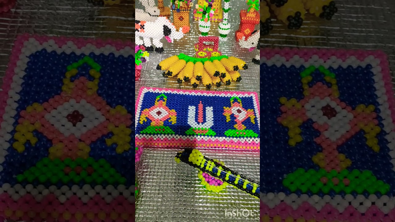 Handmade Beads Art showcase| craft ideas | Beads work|