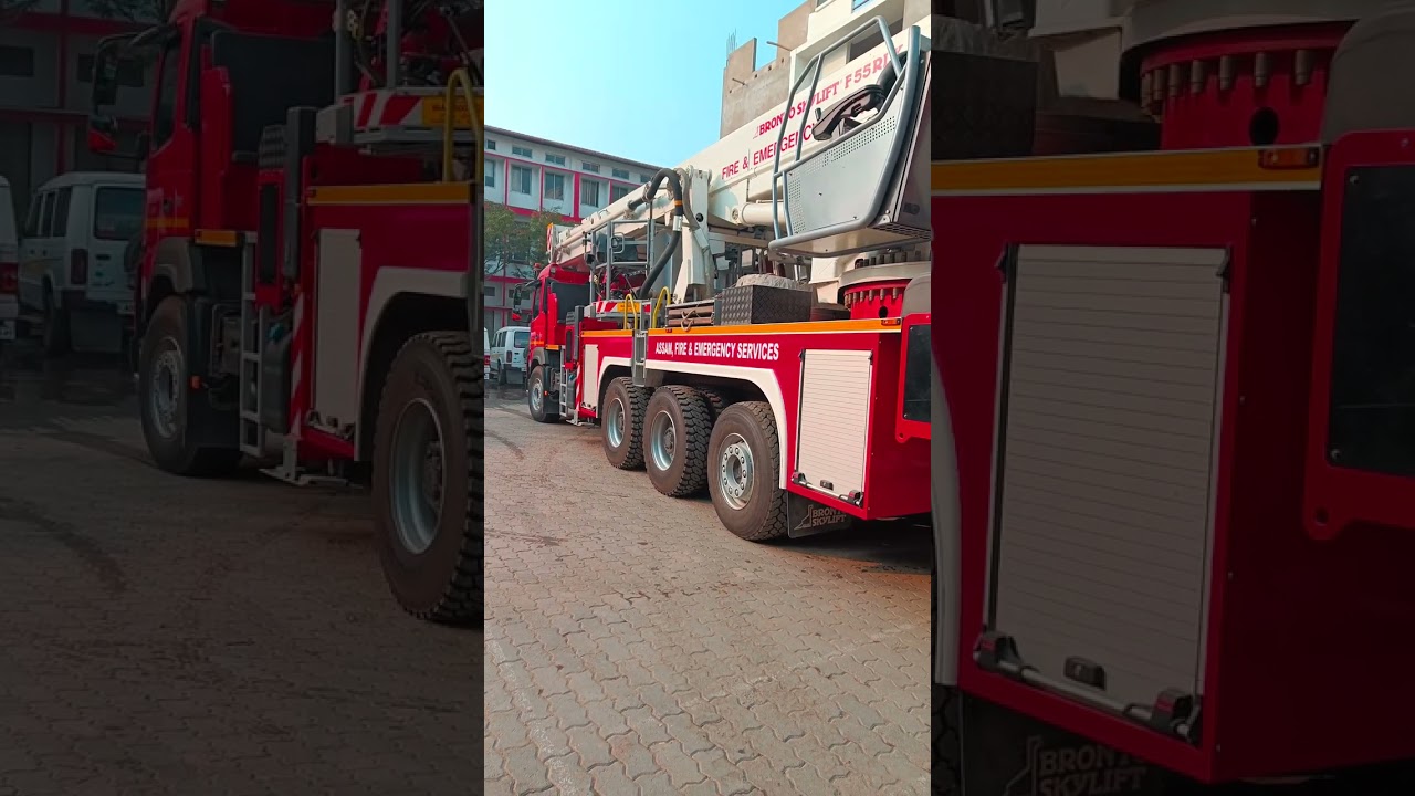 Resuce tander fire and emergency services Assam 