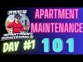 Apartment maintenance 101 Day#1