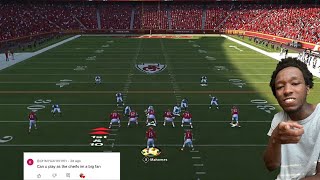 I GOT A REQUEST TO PLAY WITH THE CHEIFS AND ACCEPETED I WENT CRAZY WITH THEM! MADDEN 24