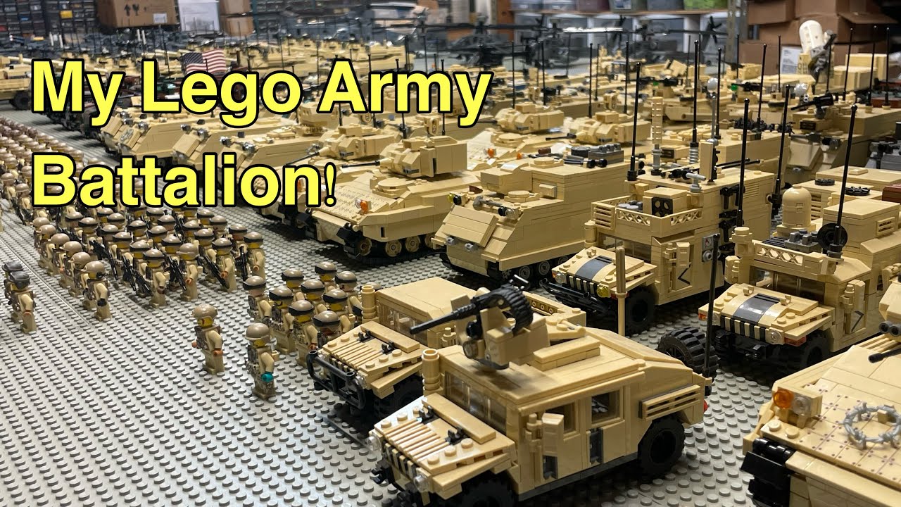 Абсолютный армейский батальон LEGO