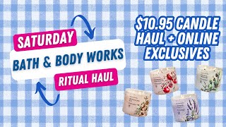 🚗 🛍️ Bath & Body Works Ritual Haul | $10.95 Candle Sale Haul +