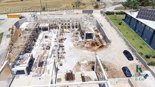 Construction Progress | Industrial Paint Factory Expansion by Kalanidis Construction