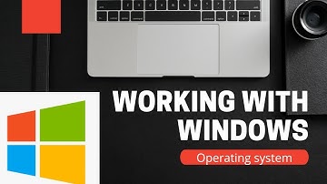 Working with windows(part 1) Class 8 #Windows #comuterlearning #class 8 computer.#operatingsystem