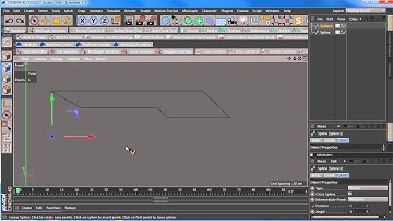C4D Quicktip: Creating Straight Lines with Spline Tool in Cinema 4D