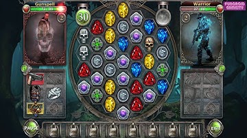 Gunspell - Match 3 Puzzle RPG - Android Gameplay HD