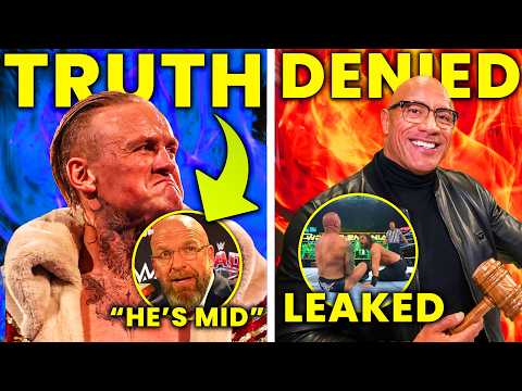 WWE SMACKDOWN...HHH HATES ILJA DRAGUNOV...THE ROCK RETURN LEAK...WWE FORCES STARS...WRESTLER DIES... thumbnail