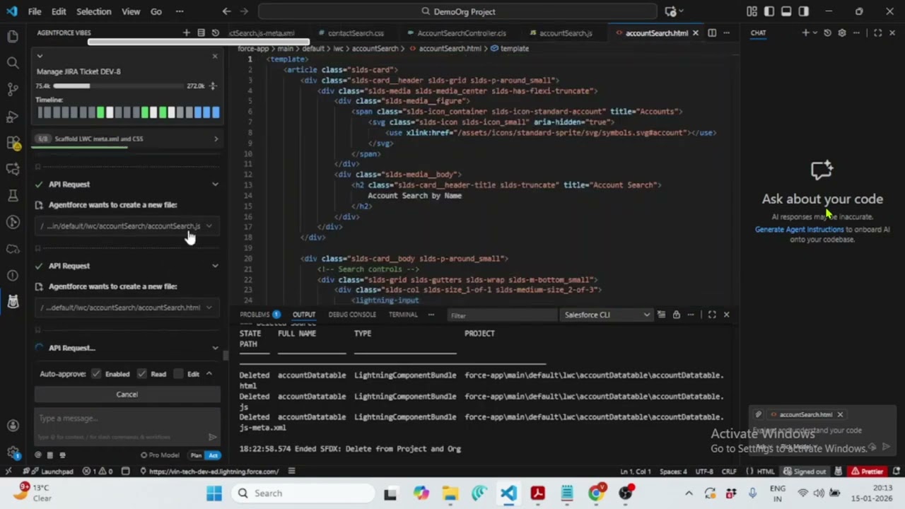 Agentforce Vibe for Developers | Jira Integration Demo