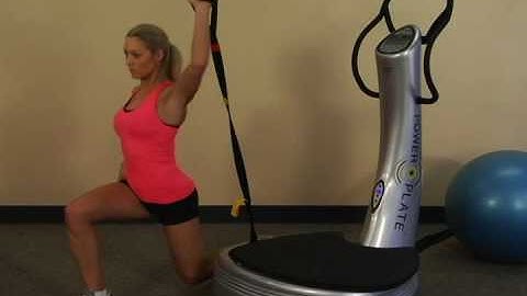 One Arm Overhead Press with Dynamic Split Squat