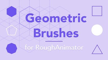Geometric Brushes for RoughAnimator — FINALLY Draw Lines, Squares, Triangles and more
