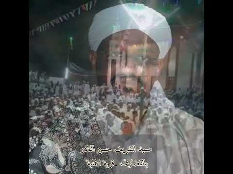 الشيخ حامد بابكر مسيد الشريف حسن النادر القضارف قرية الحملية