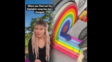 When you find out the Alphabet song has been changed. (New ABC Song) #millennial #nostalgia