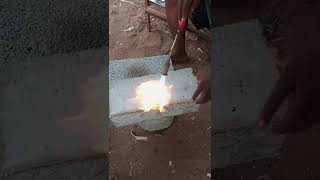 Exclusive fire testing on styrofoam concrete blocks Information