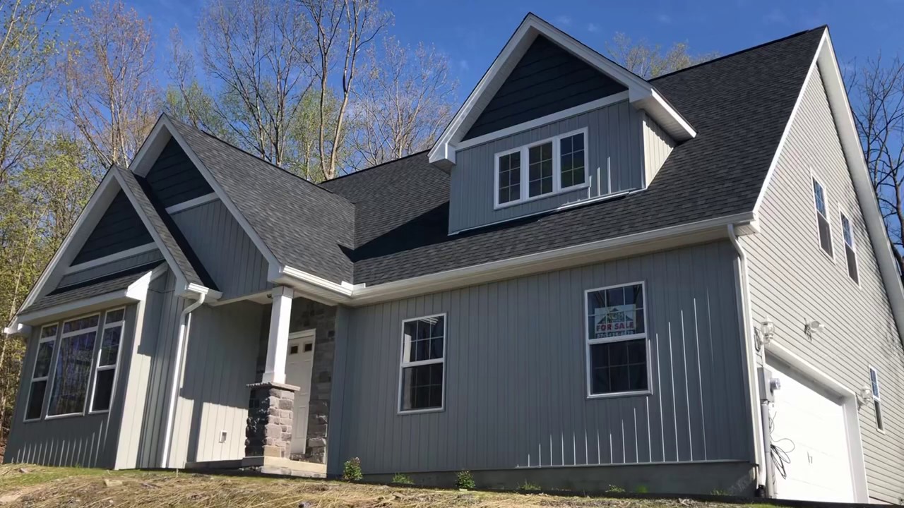 Pocono Builder Tour of New "Fairfield II" Home in Twin Lake Estates YouTube