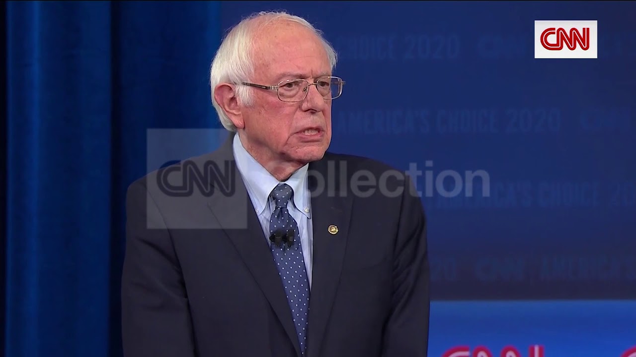 Bernie Sanders at CNN Las Vegas Town Hall: "Bloomberg doesn't have right to buy election"