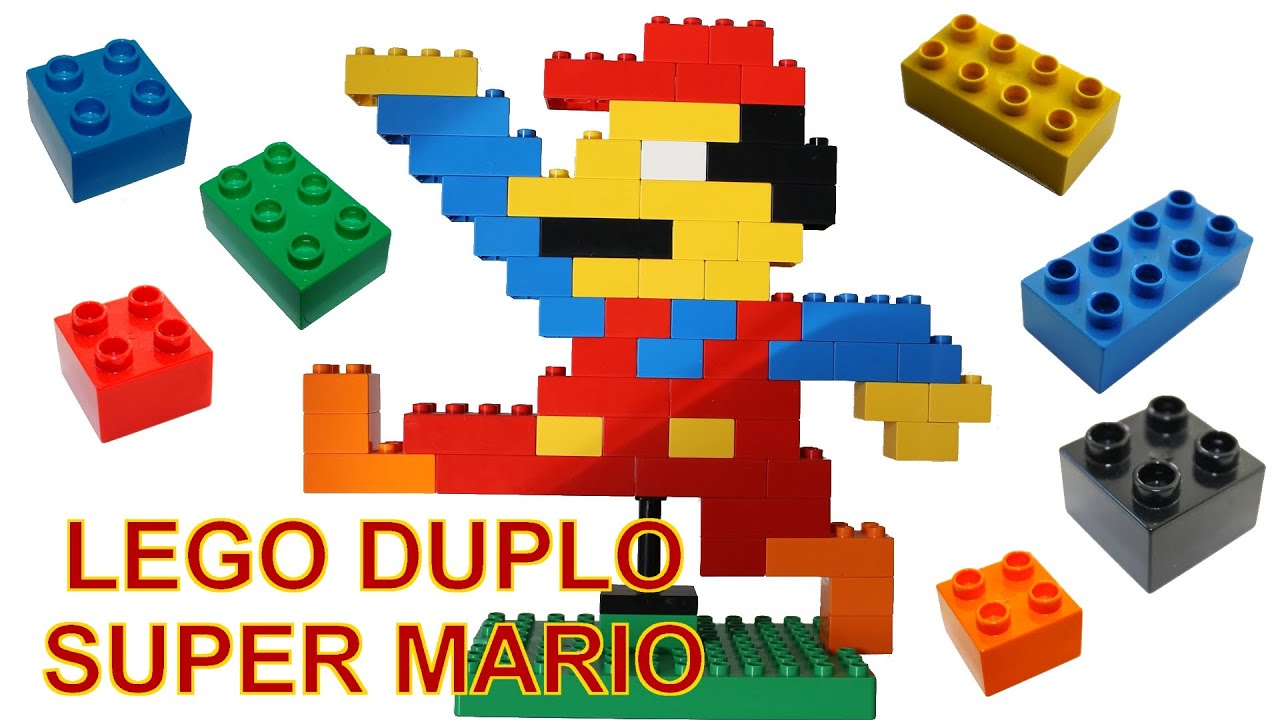 gyldige At blokere Sindssyge Lego Duplo Super Mario. Baunleitung Super Mario aus Lego Duplo - YouTube