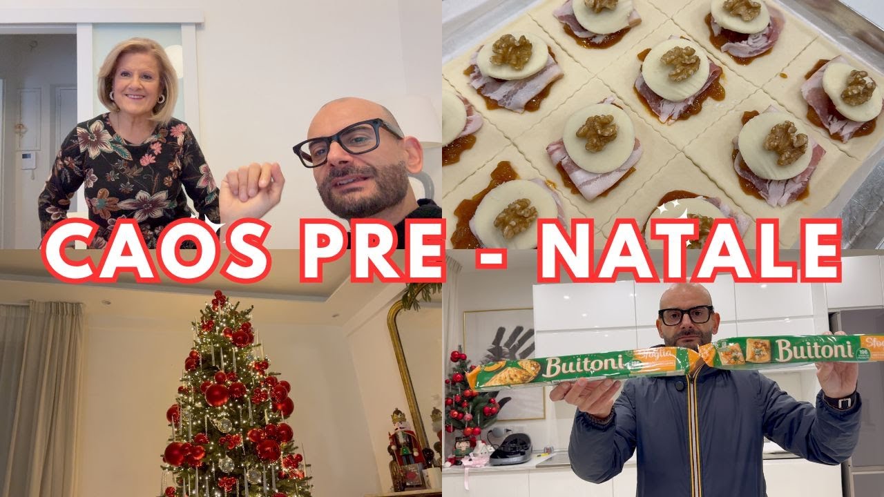 La corsa al Natale: spesa, antipasto e pranzo da mamma | Vlogmas