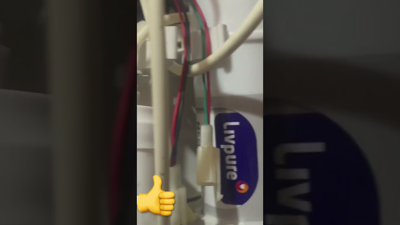 Liv pure Touch RO Filter change alarm reset #livpure #reels #ro #waterpurifier